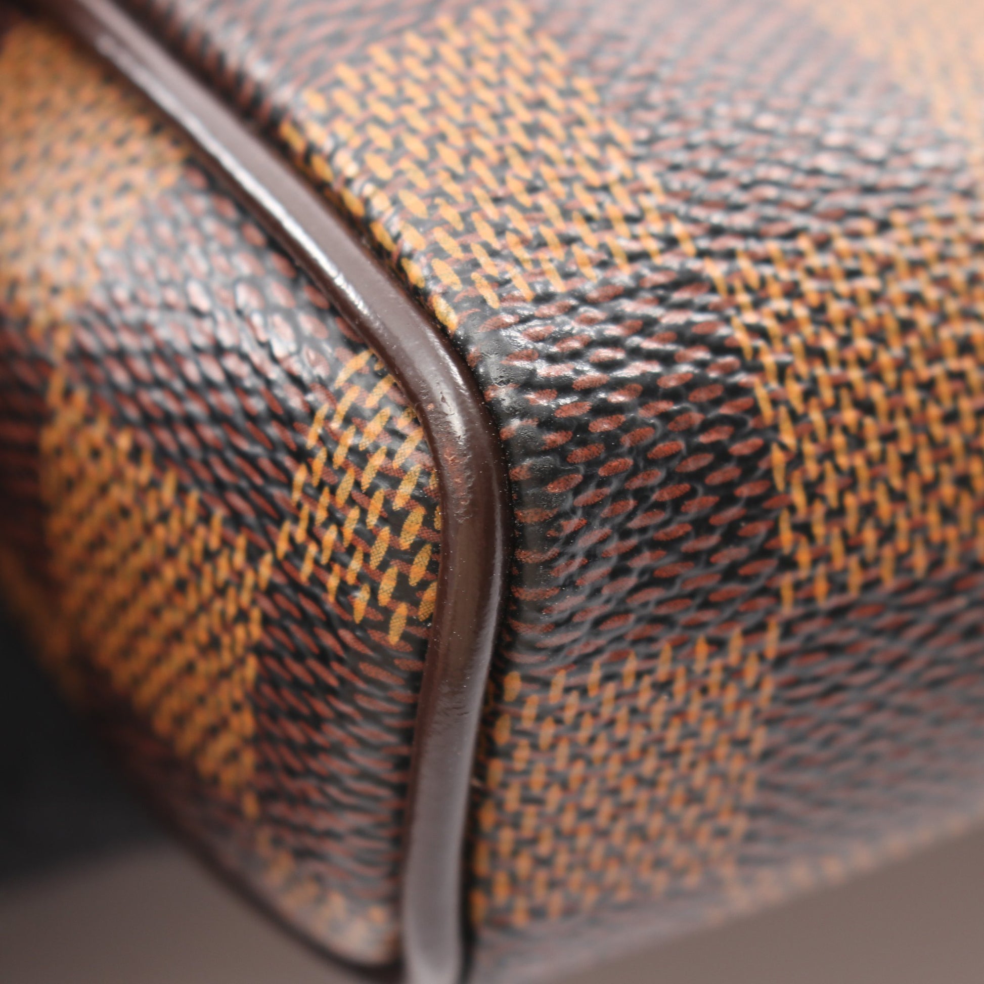 バムバッグ ブルックリン ダミエエベヌ ボディバッグ PVC レザー ブラウン ルイヴィトン バッグ LOUIS VUITTON