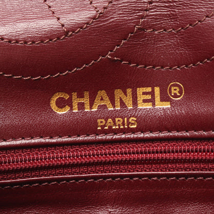 マトラッセ パリ限定 コンビ金具 Wチェーンショルダーバッグ ラムスキン ブラック シャネル バッグ CHANEL
