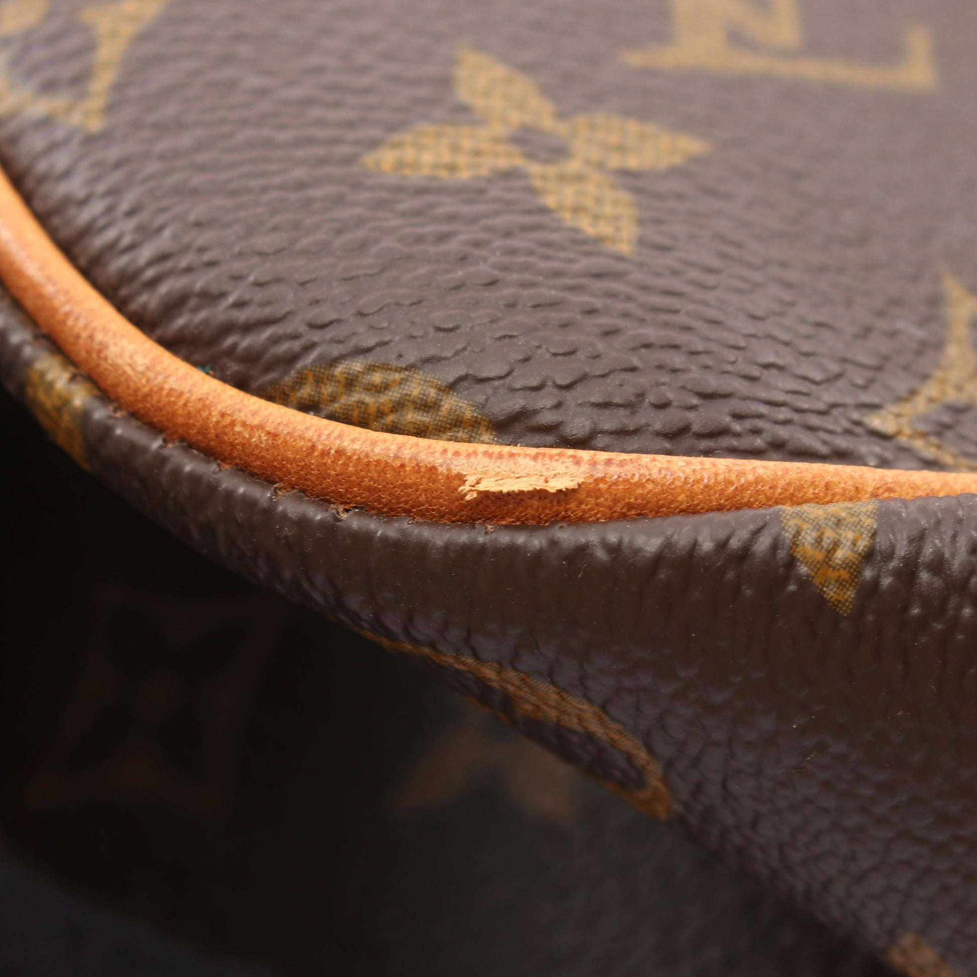 ジベシエールGM モノグラム ショルダーバッグ PVC レザー ブラウン ルイヴィトン バッグ LOUIS VUITTON