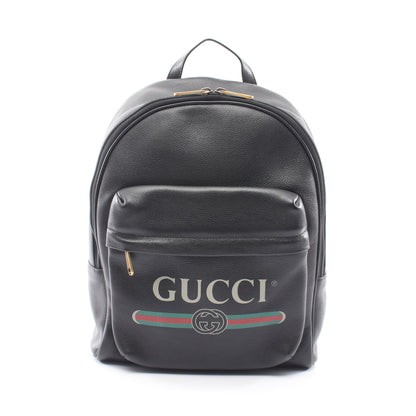シェリーライン バックパック リュックサック レザー ブラック グッチ バッグ GUCCI