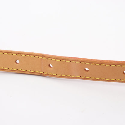 ミュゼットサルサ ロングストラップ モノグラム ショルダーバッグ PVC レザー ブラウン ルイヴィトン バッグ LOUIS VUITTON