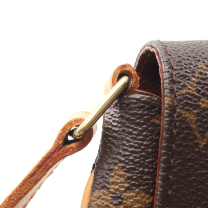 ミュゼットサルサ ロングストラップ モノグラム ショルダーバッグ PVC レザー ブラウン ルイヴィトン バッグ LOUIS VUITTON