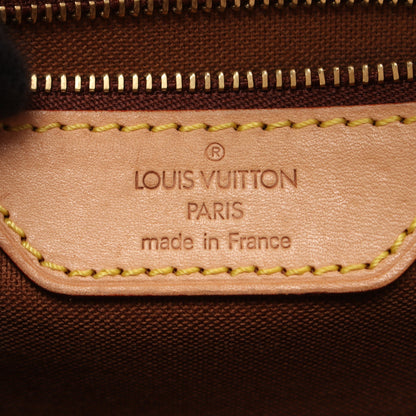 ソローニュ モノグラム ショルダーバッグ PVC レザー ブラウン ルイヴィトン バッグ LOUIS VUITTON