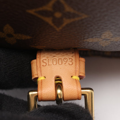ソローニュ モノグラム ショルダーバッグ PVC レザー ブラウン ルイヴィトン バッグ LOUIS VUITTON