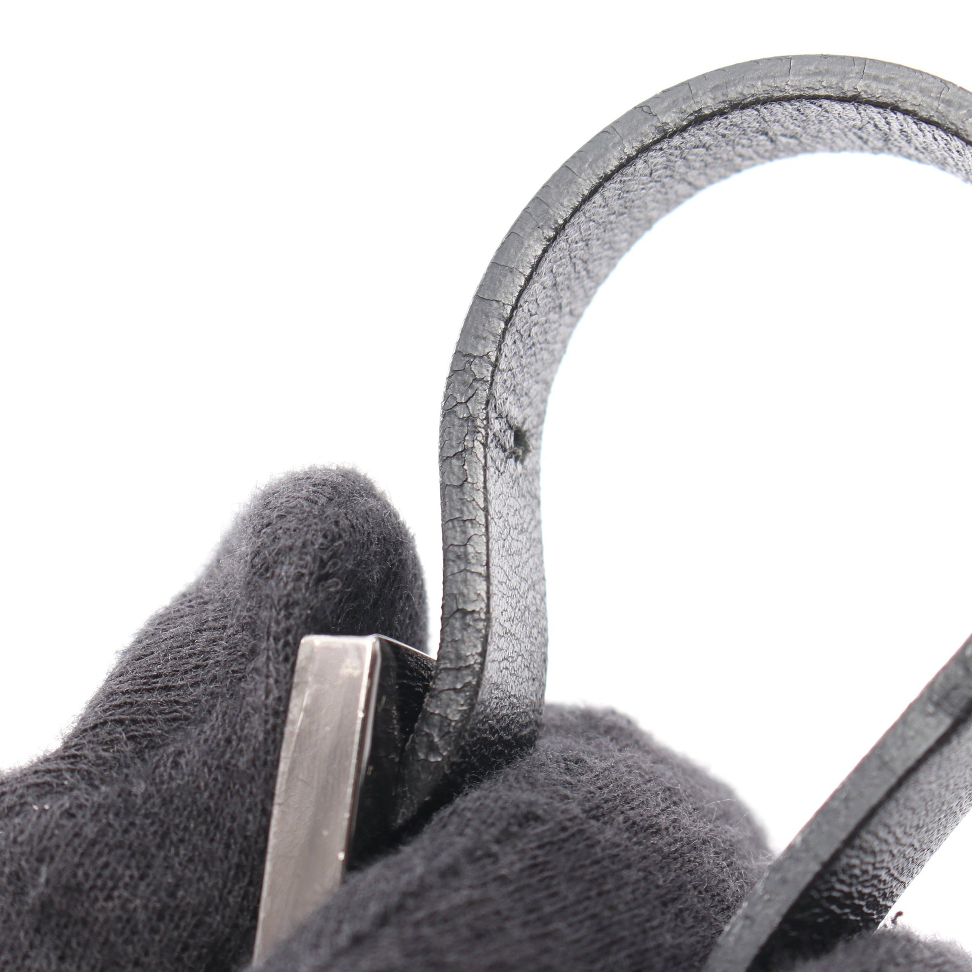 マンマバケット ズッカ ワンショルダーバッグ キャンバス レザー ブラック フェンディ バッグ FENDI