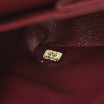 マトラッセ Wフラップ Wチェーンショルダーバッグ キャビアスキン ブラック ゴールド金具 シャネル バッグ CHANEL