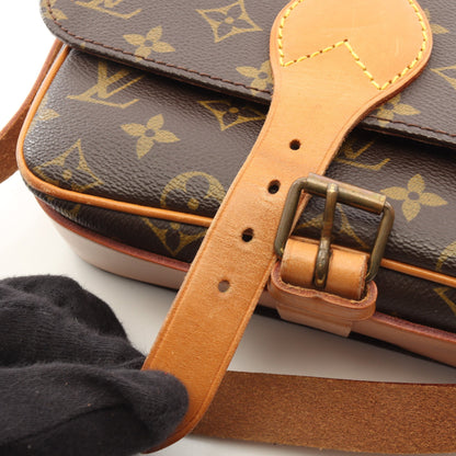 カルトシエールMM モノグラム ショルダーバッグ PVC レザー ブラウン ルイヴィトン バッグ LOUIS VUITTON