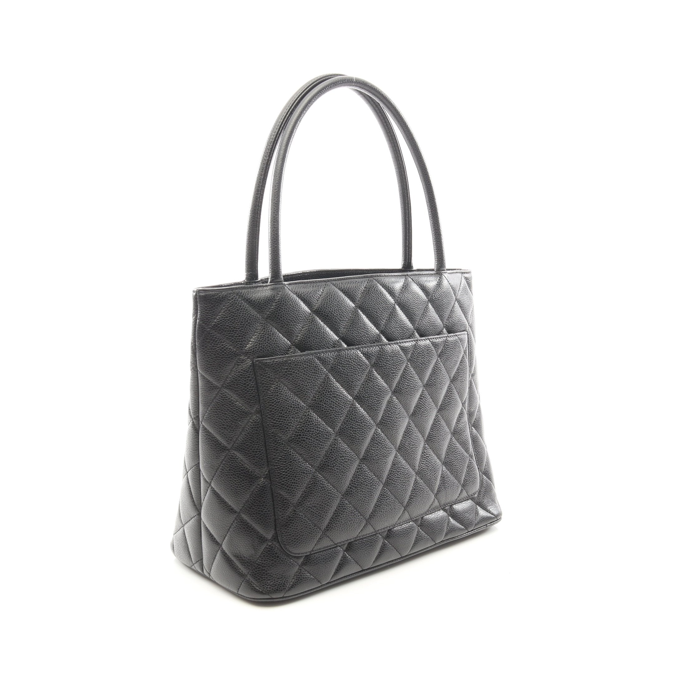 CHANEL☆シャネル 復刻トート キャビアスキン シルバー金具 【公式通販】