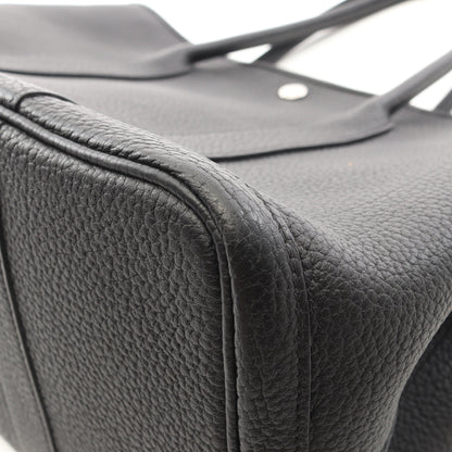 ガーデンパーティPM ハンドバッグ トートバッグ ネゴンダ ブラック シルバー金具 C刻印 エルメス バッグ HERMES