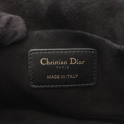 DIORTRAVEL スモール ヴァニティ カナージュ 2WAY ハンドバッグ バニティバッグ ラムスキン ブラック クリスチャンディオール バッグ Christian Dior