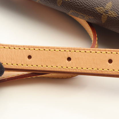 ミュゼットタンゴ ショートストラップ モノグラム ショルダーバッグ PVC レザー ブラウン ルイヴィトン バッグ LOUIS VUITTON