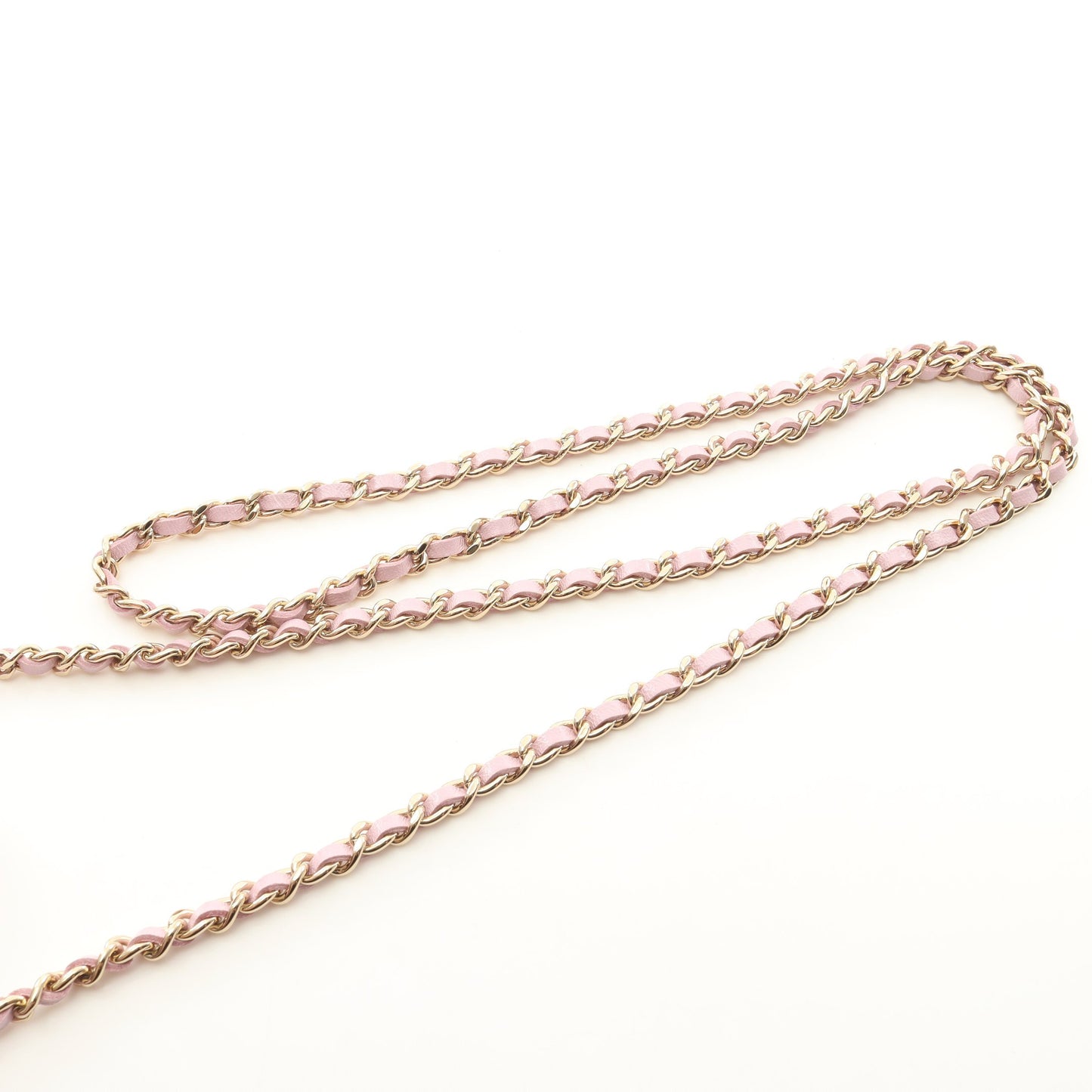 Chanel 31 チェーン クラッチ マトラッセ チェーンショルダーバッグ レザー ライトピンク ゴールド金具 シャネル バッグ CHANEL