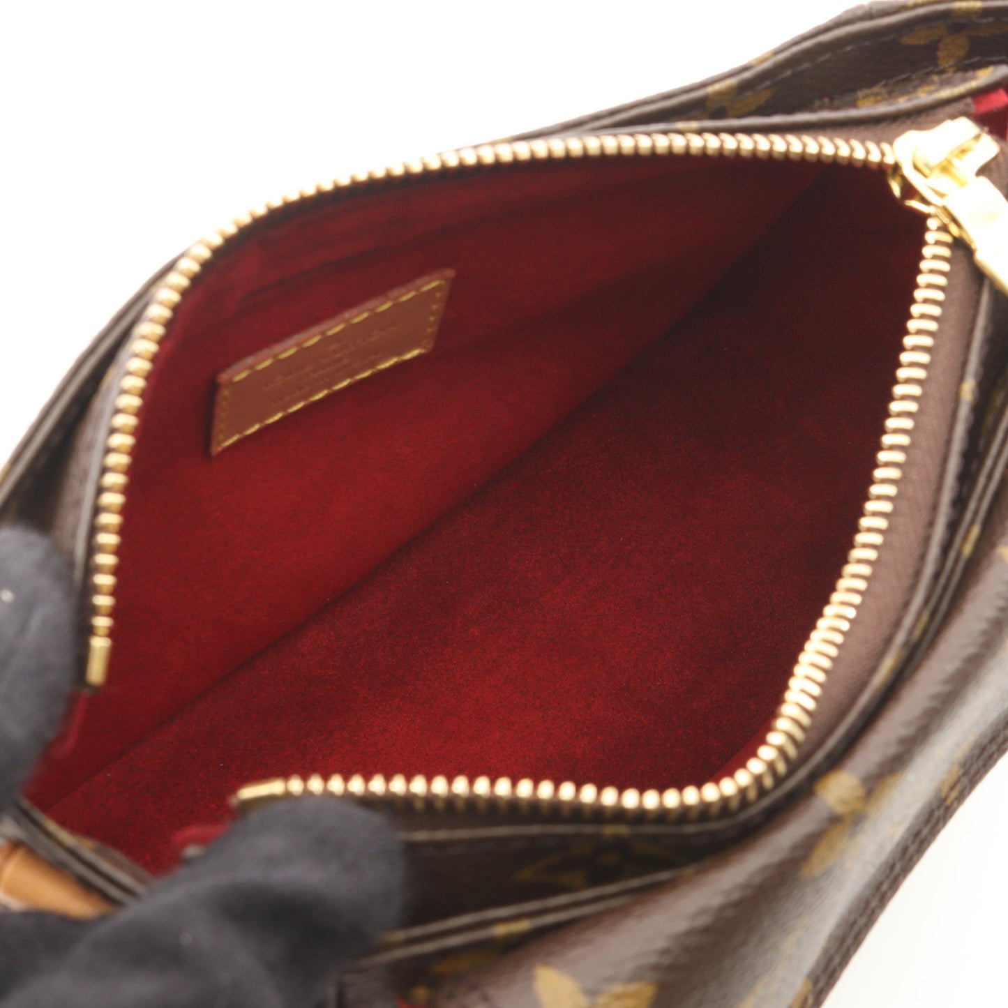 ヴィバシテPM モノグラム ショルダーバッグ PVC レザー ブラウン ルイヴィトン バッグ LOUIS VUITTON