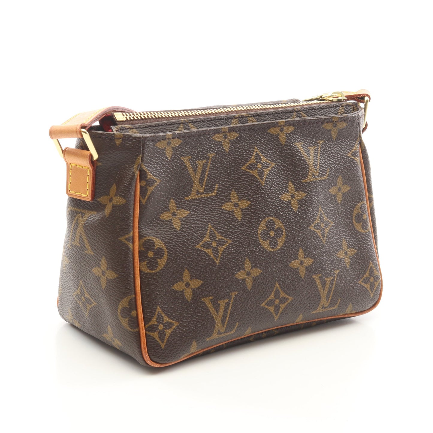 ヴィバシテPM モノグラム ショルダーバッグ PVC レザー ブラウン ルイヴィトン バッグ LOUIS VUITTON