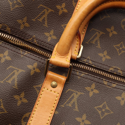 キーポル50 モノグラム ボストンバッグ PVC レザー ブラウン ルイヴィトン バッグ LOUIS VUITTON