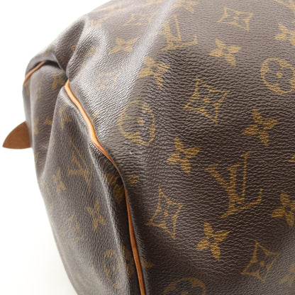 キーポル50 モノグラム ボストンバッグ PVC レザー ブラウン ルイヴィトン バッグ LOUIS VUITTON