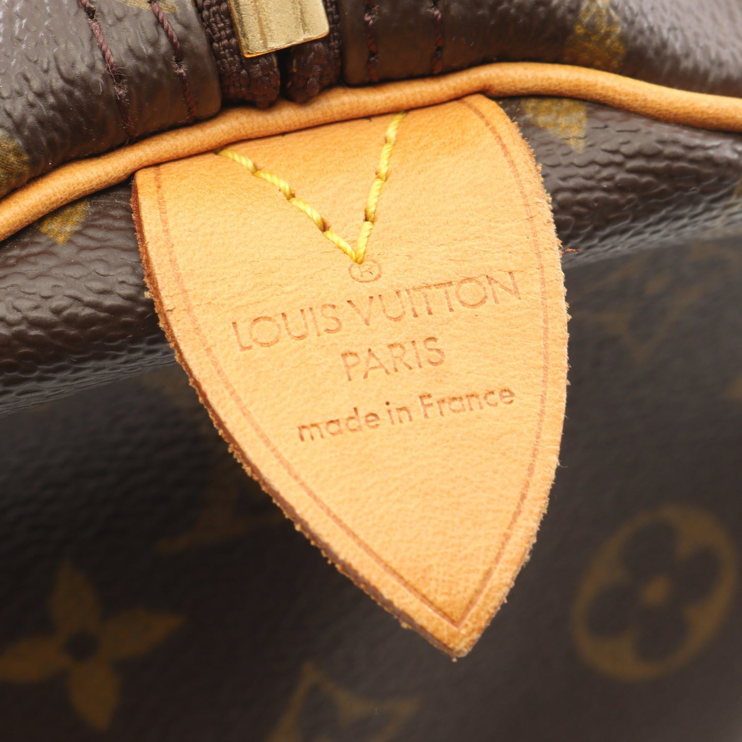 キーポル50 モノグラム ボストンバッグ PVC レザー ブラウン ルイヴィトン バッグ LOUIS VUITTON