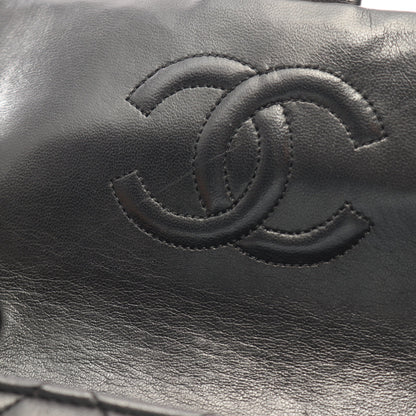 ミニマトラッセ20 チェーンショルダーバッグ ラムスキン ブラック ゴールド金具 ヴィンテージ シャネル バッグ CHANEL