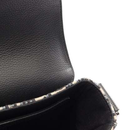 SADDLE サドル オブリーク メッセンジャーバッグ ショルダーバッグ キャンバス レザー ネイビー ベージュ ブラック ディオール バッグ DIOR