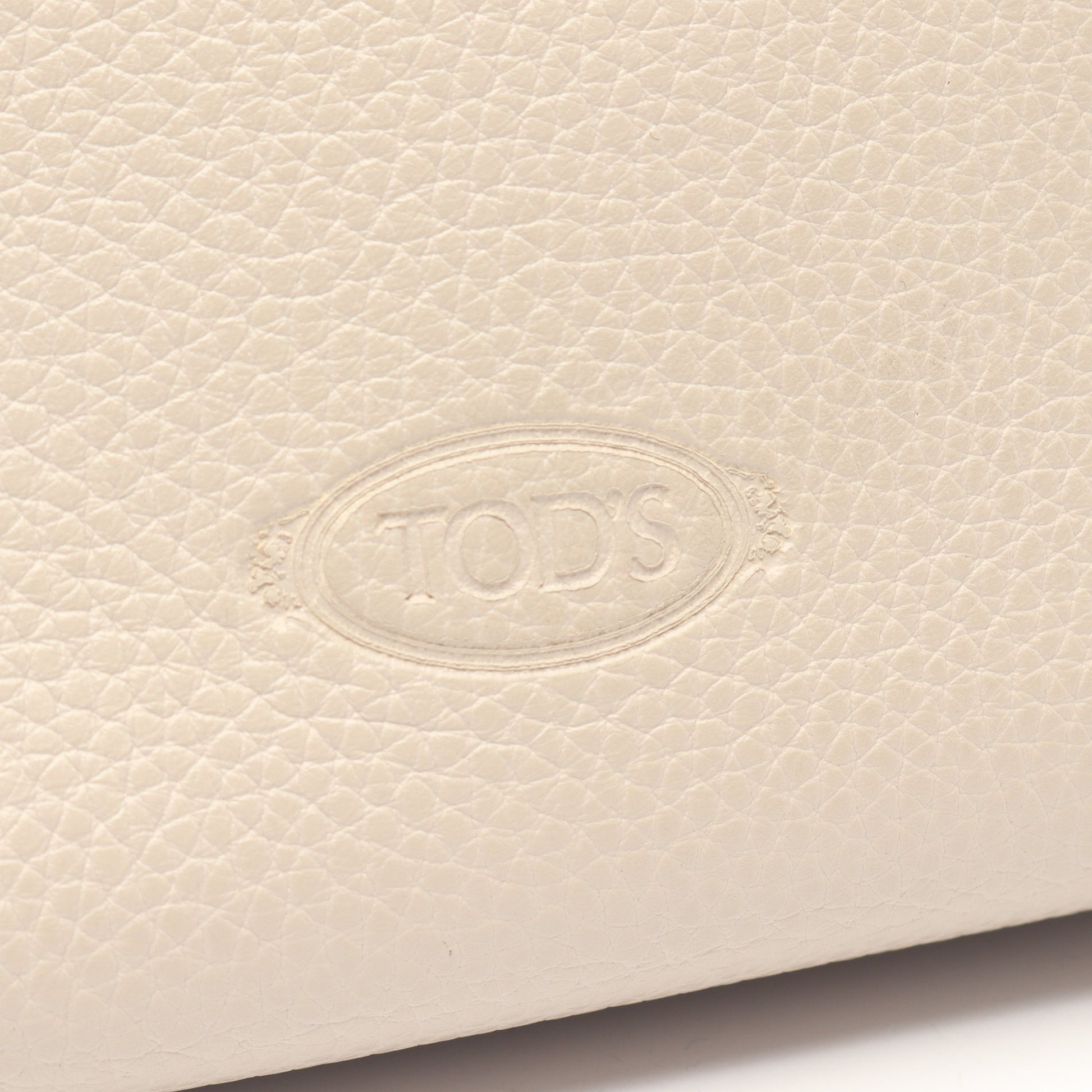 Tタイムレス マイクロ 2WAY ハンドバッグ レザー ライトベージュ トッズ バッグ TOD'S