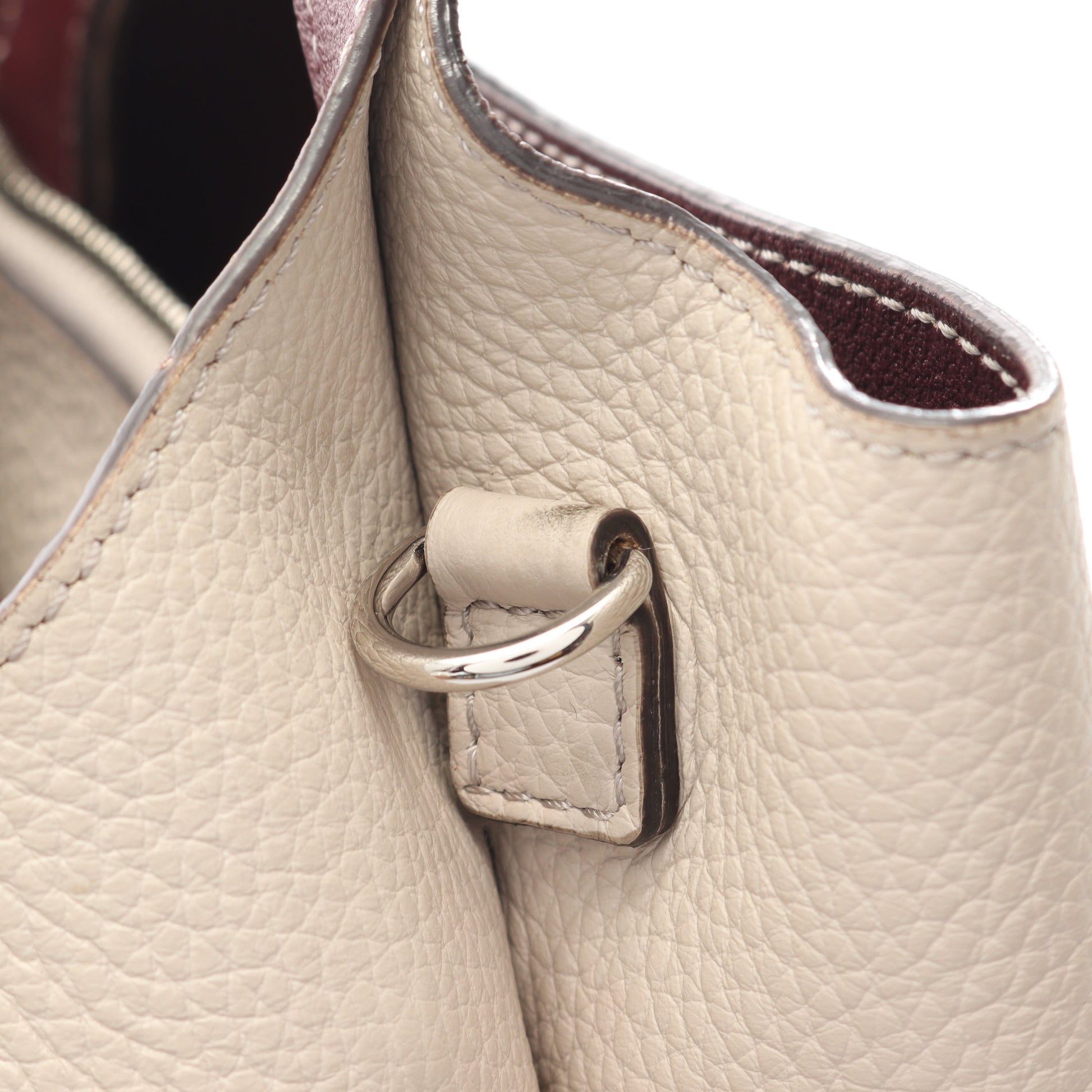 Tタイムレス マイクロ 2WAY ハンドバッグ レザー ライトベージュ トッズ バッグ TOD'S