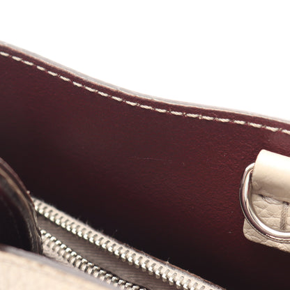 Tタイムレス マイクロ 2WAY ハンドバッグ レザー ライトベージュ トッズ バッグ TOD'S