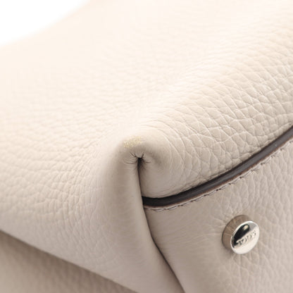 Tタイムレス マイクロ 2WAY ハンドバッグ レザー ライトベージュ トッズ バッグ TOD'S