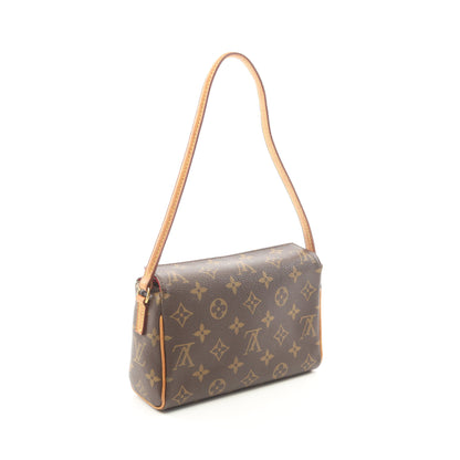 レシタル モノグラム ハンドバッグ PVC レザー ブラウン ルイヴィトン バッグ LOUIS VUITTON