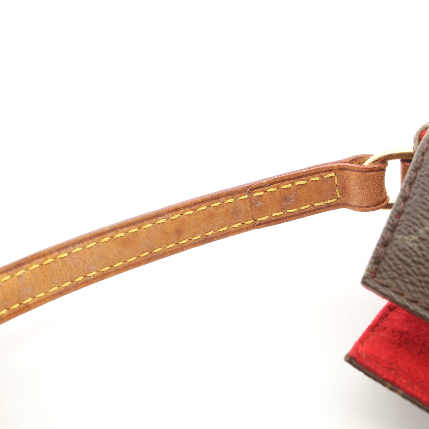 レシタル モノグラム ハンドバッグ PVC レザー ブラウン ルイヴィトン バッグ LOUIS VUITTON