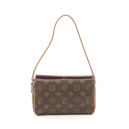 レシタル モノグラム ハンドバッグ PVC レザー ブラウン ルイヴィトン バッグ LOUIS VUITTON