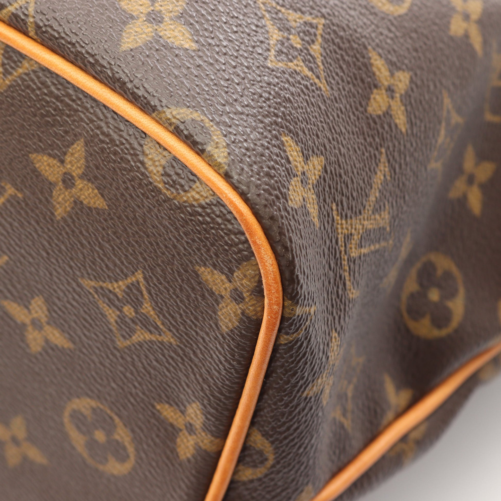パレルモPM モノグラム 2WAY ハンドバッグ PVC レザー ブラウン ルイヴィトン バッグ LOUIS VUITTON