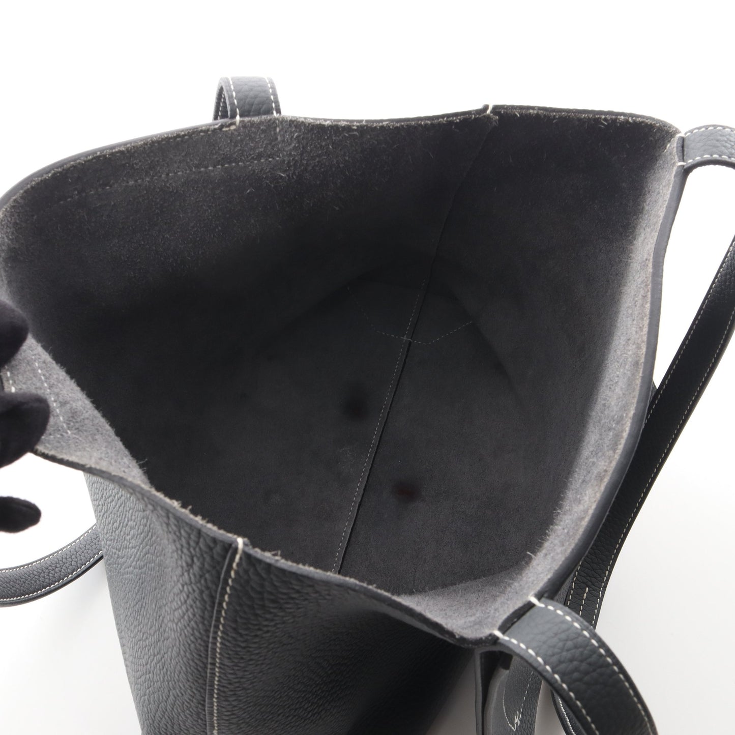 カバセリエ31 グリミスティ ショルダーバッグ トートバッグ トリヨンクレマンス グレー W刻印 エルメス バッグ HERMES