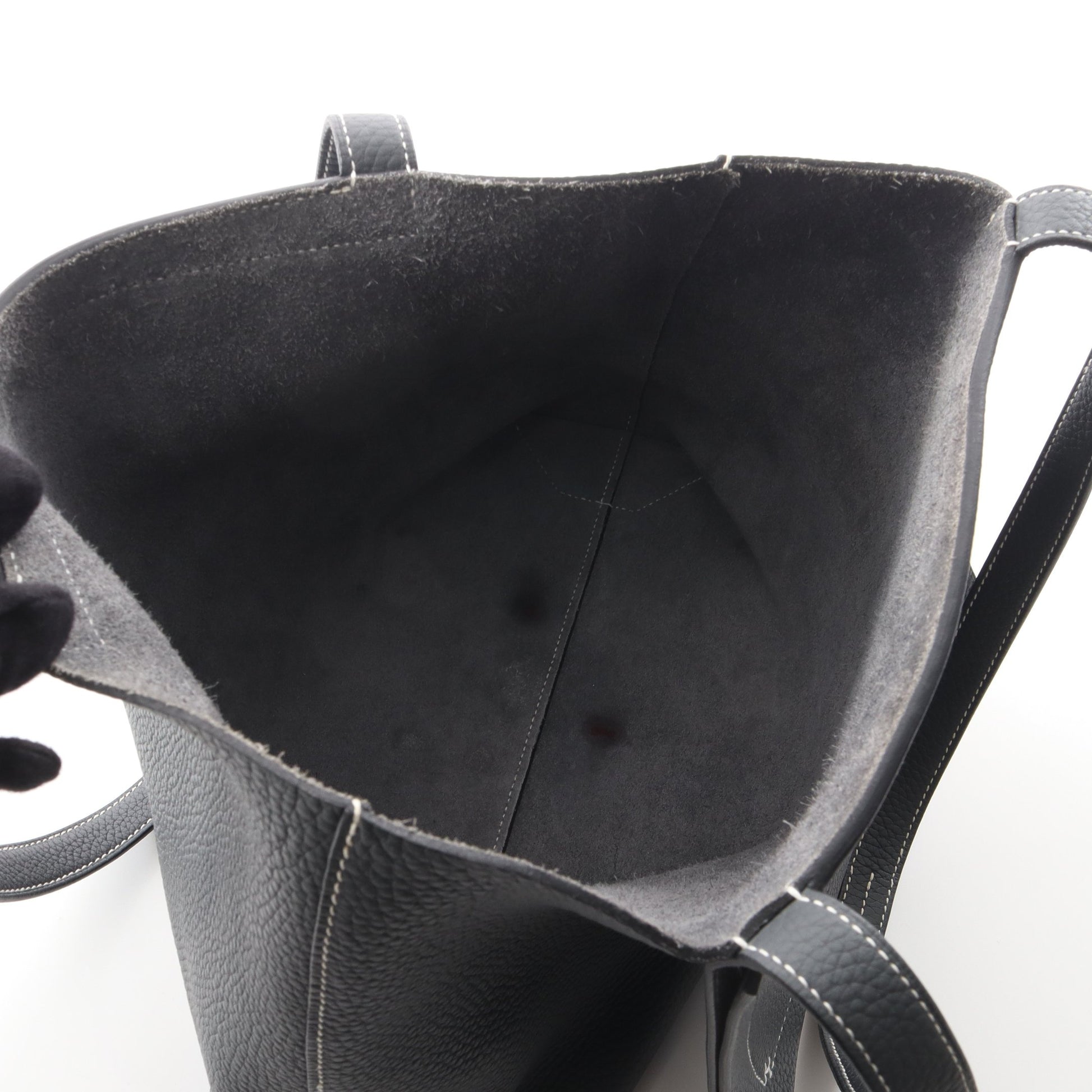 カバセリエ31 グリミスティ ショルダーバッグ トートバッグ トリヨンクレマンス グレー W刻印 エルメス バッグ HERMES