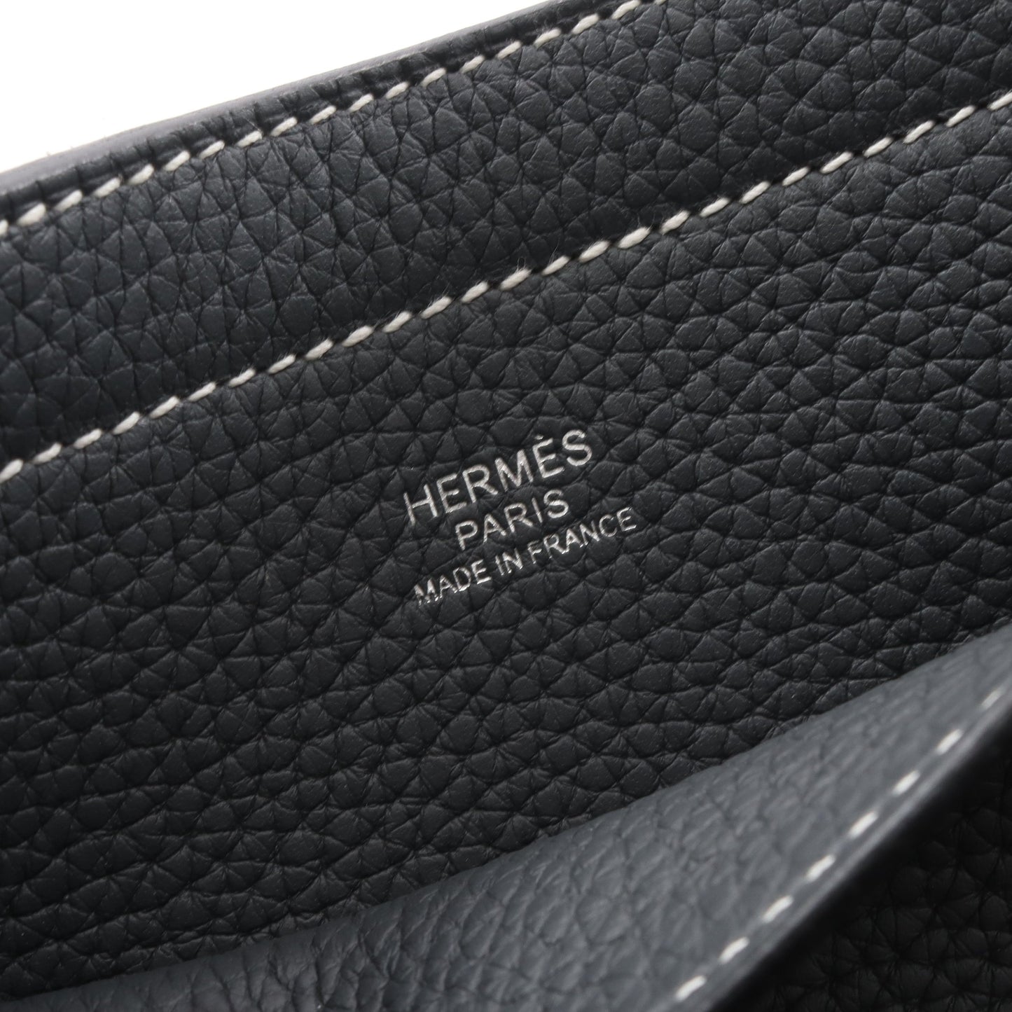 カバセリエ31 グリミスティ ショルダーバッグ トートバッグ トリヨンクレマンス グレー W刻印 エルメス バッグ HERMES