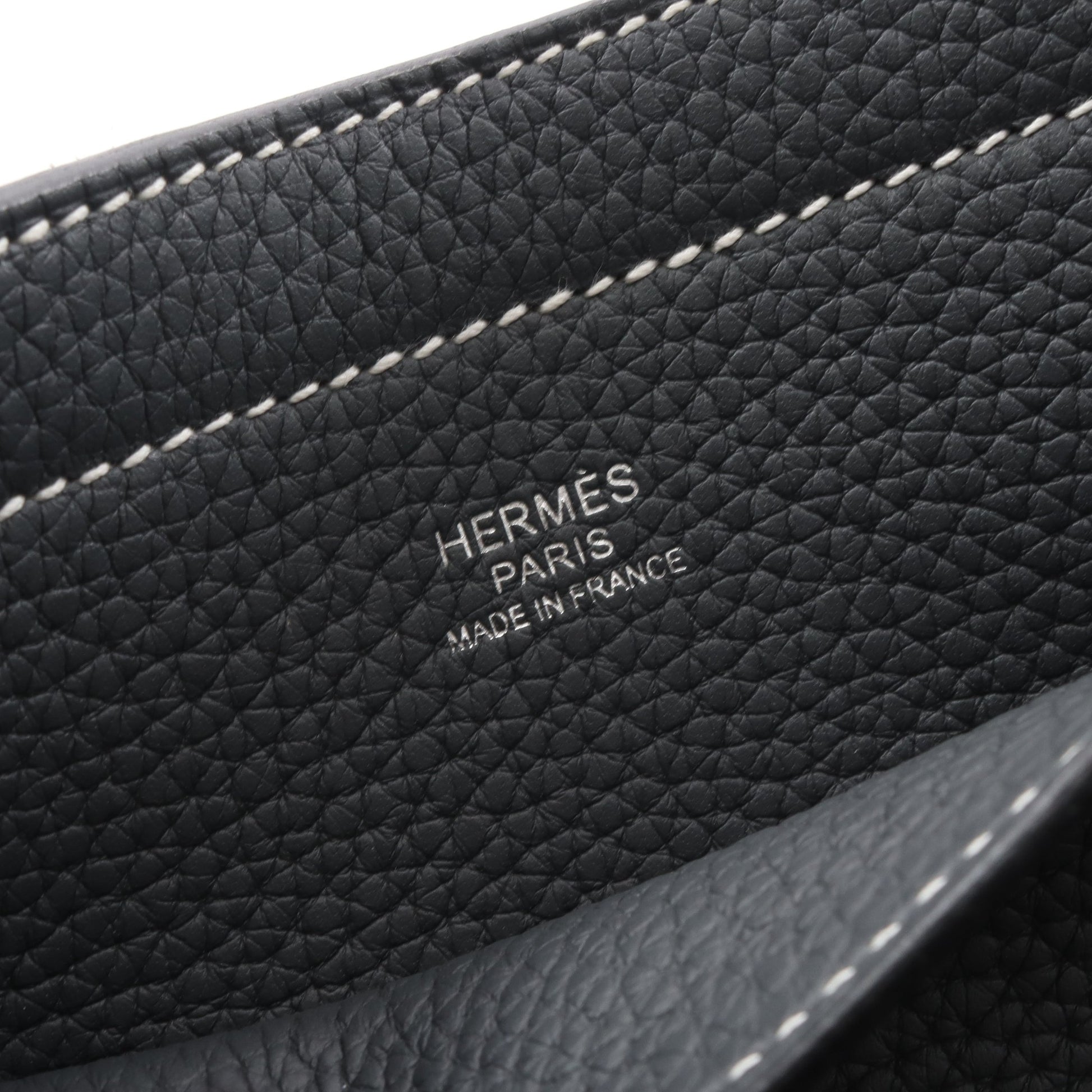カバセリエ31 グリミスティ ショルダーバッグ トートバッグ トリヨンクレマンス グレー W刻印 エルメス バッグ HERMES