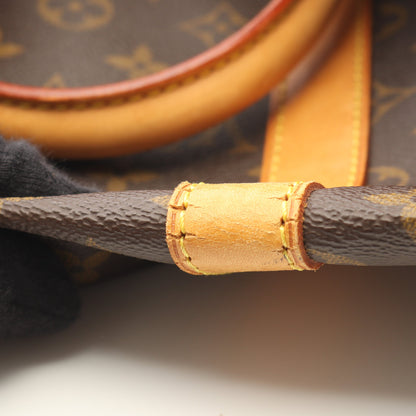 キーポル50 モノグラム ボストンバッグ PVC レザー ブラウン ルイヴィトン バッグ LOUIS VUITTON