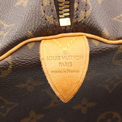 キーポル50 モノグラム ボストンバッグ PVC レザー ブラウン ルイヴィトン バッグ LOUIS VUITTON