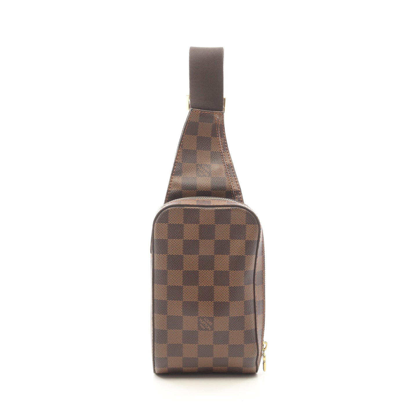 ジェロニモス ダミエエベヌ ボディバッグ PVC ブラウン ルイヴィトン バッグ LOUIS VUITTON