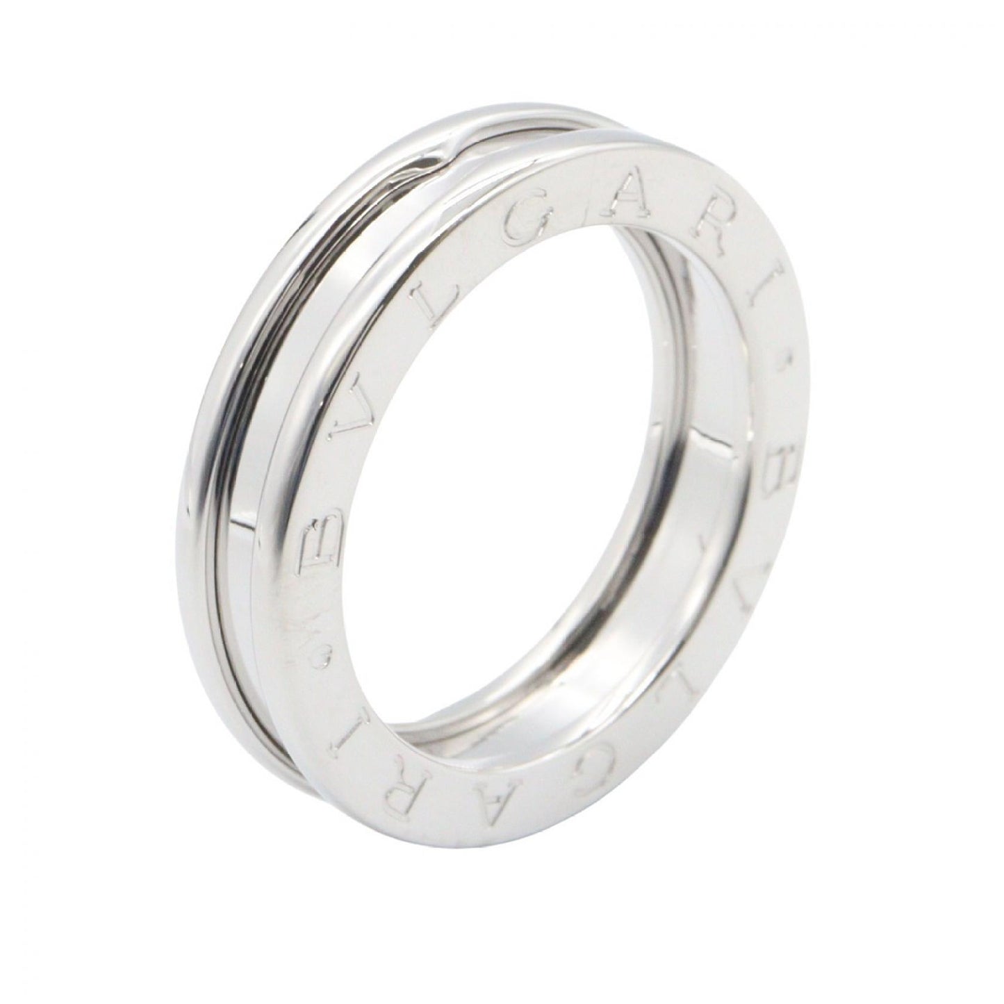 B-zero1 ビーゼロワン リング 1バンド リング 指輪 K18WG ホワイトゴールド ブルガリ アクセサリー BVLGARI