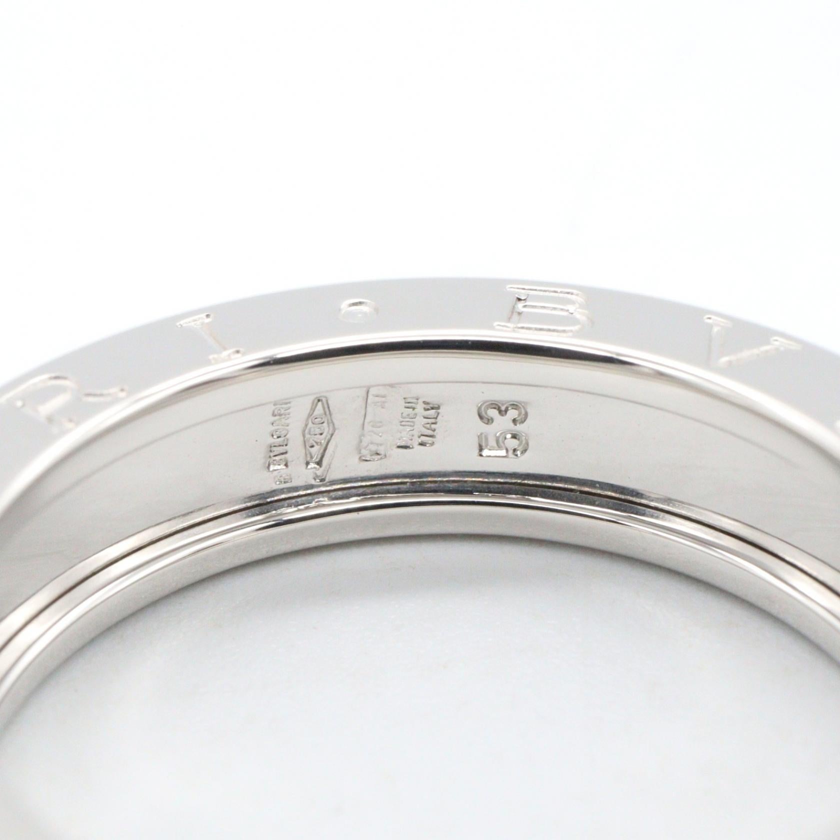 B-zero1 ビーゼロワン リング 1バンド リング 指輪 K18WG ホワイトゴールド ブルガリ アクセサリー BVLGARI