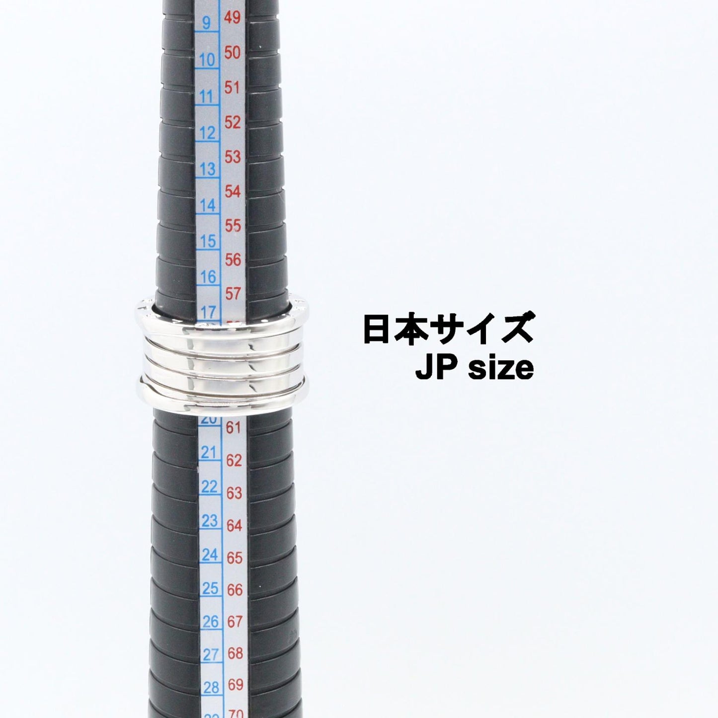 B-zero1 ビーゼロワン リング 4バンド リング 指輪 K18WG ホワイトゴールド ブルガリ アクセサリー BVLGARI