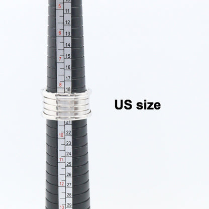 B-zero1 ビーゼロワン リング 4バンド リング 指輪 K18WG ホワイトゴールド ブルガリ アクセサリー BVLGARI