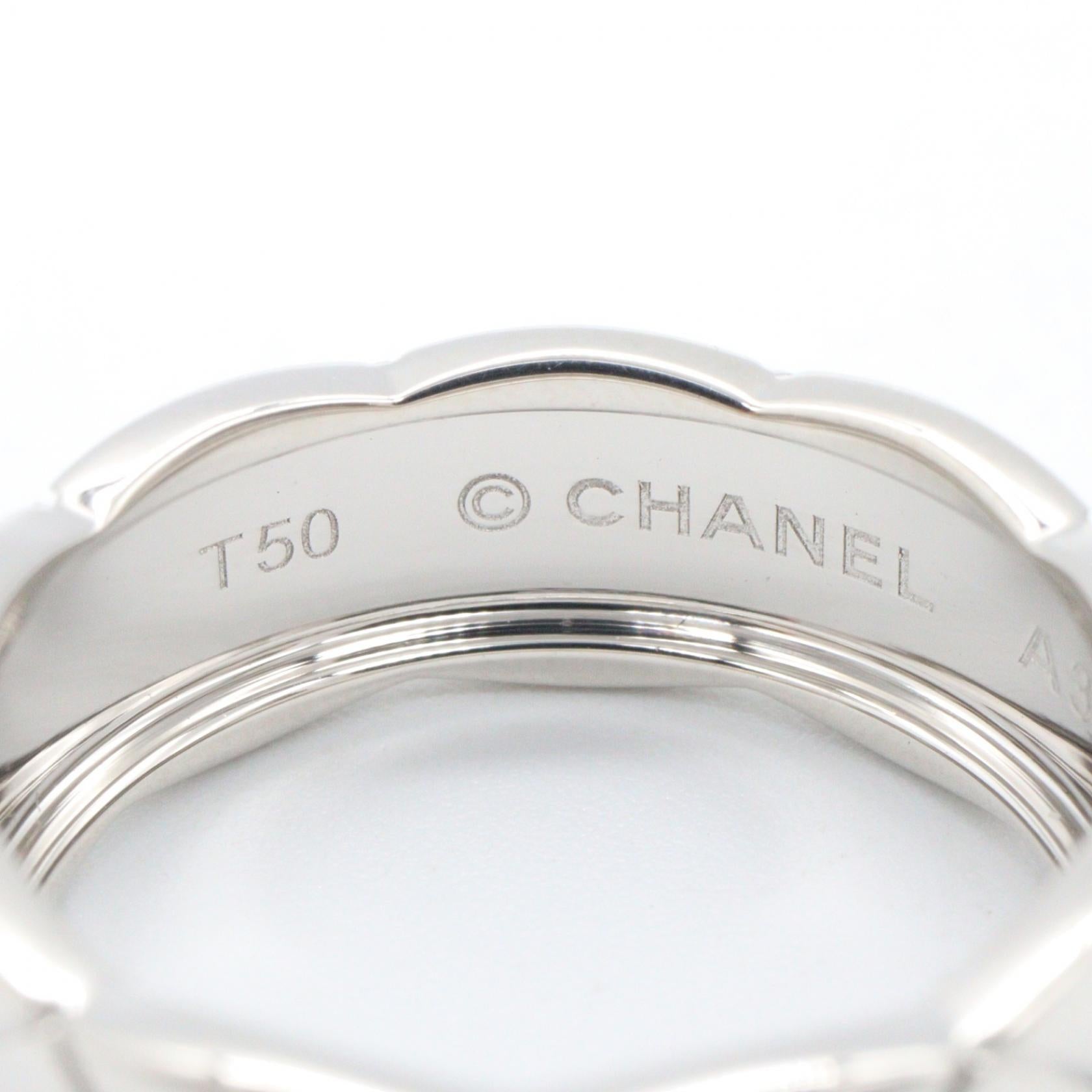 ココクラッシュ リング ミディアム リング 指輪 K18WG ホワイトゴールド シャネル アクセサリー CHANEL