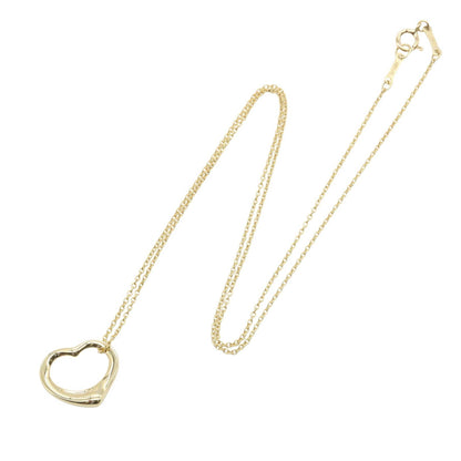 オープンハート ネックレス スモール ネックレス K18YG イエローゴールド ティファニー アクセサリー TIFFANY & Co.