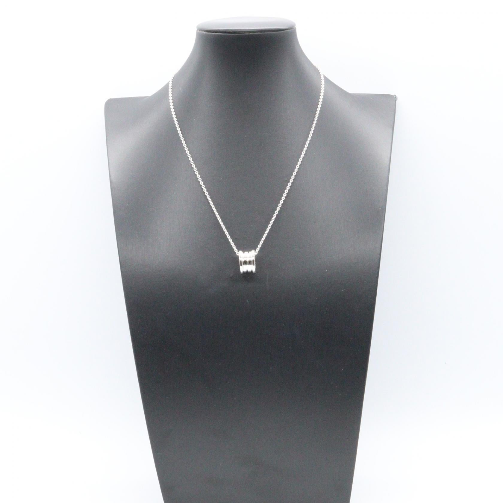 B-zero1 ビーゼロワン ネックレス ネックレス K18WG ホワイトゴールド ブルガリ アクセサリー BVLGARI