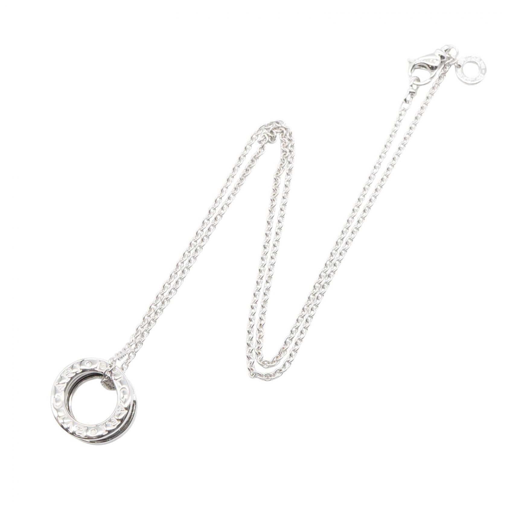 B-zero1 ビーゼロワン ネックレス ネックレス K18WG ホワイトゴールド ブルガリ アクセサリー BVLGARI