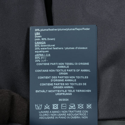 LAMINAR ラミナー フード付き ダウンジャケット ネイビー ヘルノ