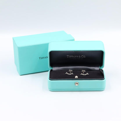 Tスマイル ミニ ダイヤ ピアス ピアス K18WG ダイヤモンド ホワイトゴールド クリア ティファニー アクセサリー TIFFANY & Co.