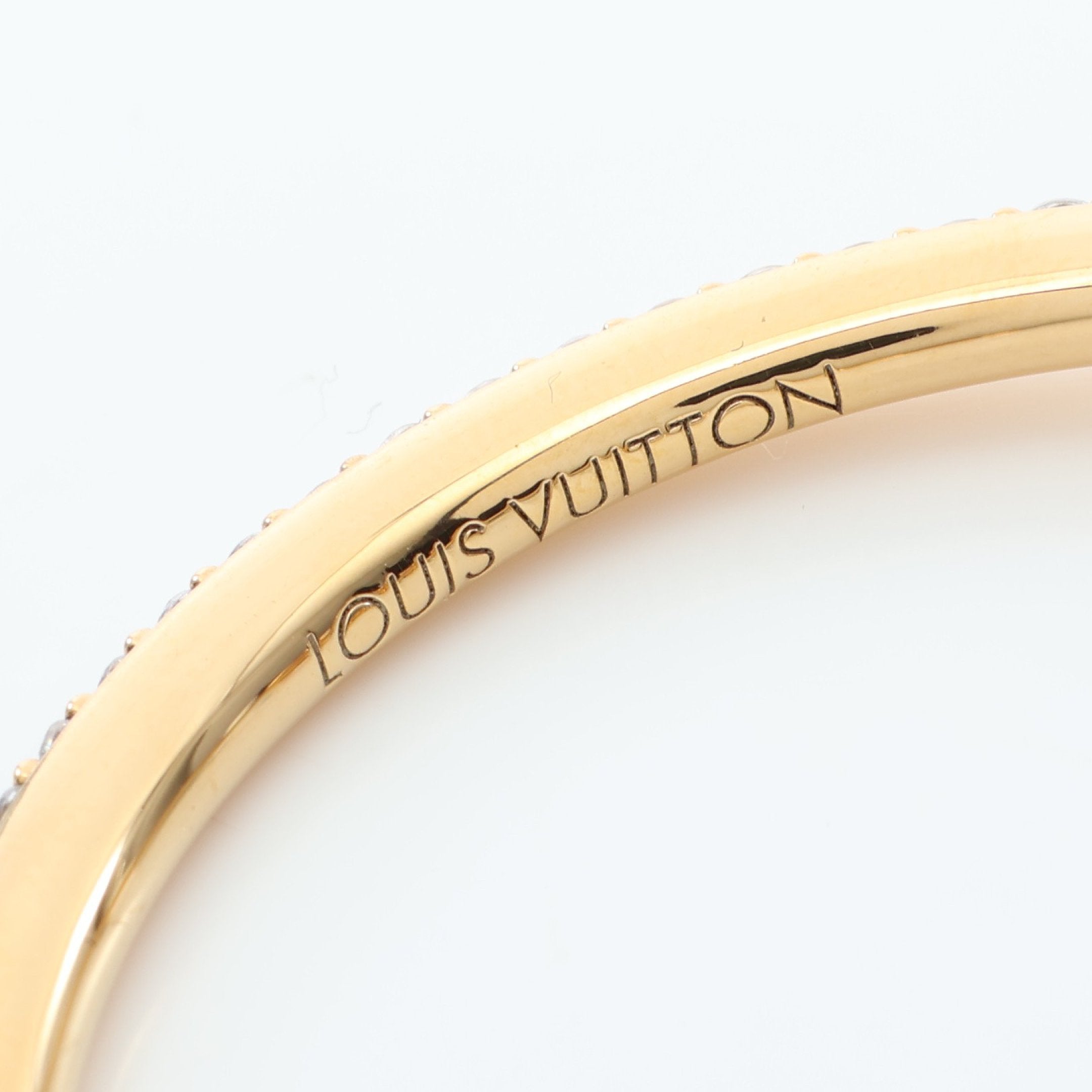 リジッド LV アイコニック バングル GP ゴールド ルイヴィトン – RECLO