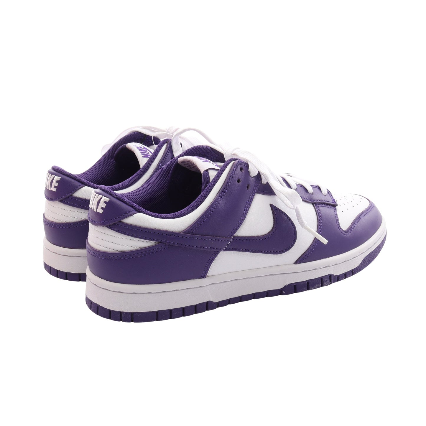 DUNK LOW RETRO ローカットスニーカー レザー パープル ホワイト ナイキ